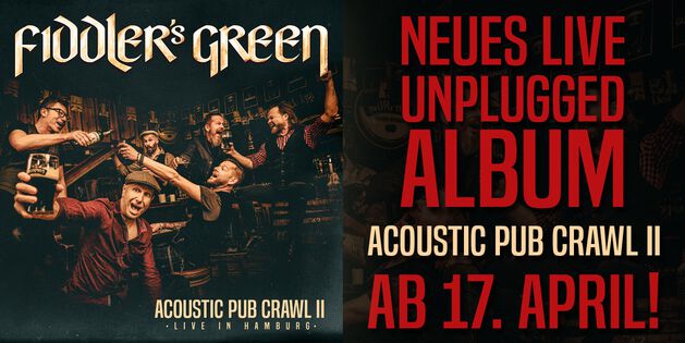 Neues Live-Unplugged-Album: ACOUSTIC PUB CRAWL II - Live in Hamburg