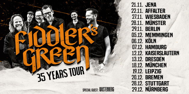 35 YEARS Tour 2025 - der Vorverkauf startet!