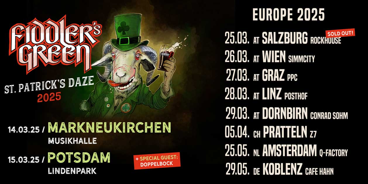 St. Patrick's Daze 2025 - Europe 2025